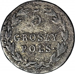 Kingdom of Poland, 5 groszy 1819