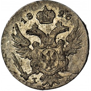R-, Kingdom of Poland, 5 groszy 1826, rare vintage
