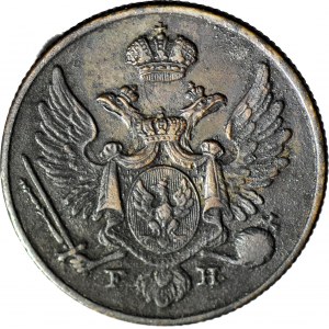 Poľské kráľovstvo, 3 groše 1830 FH, krásne
