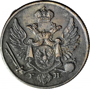 Poľské kráľovstvo, 3 groše 1830 FH, krásne