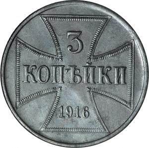 3 Kopeken 1916 OST J, Hamburg