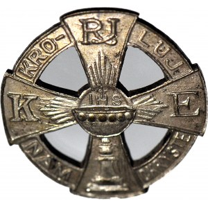 Religious medallion -K-RJ-E/ KroLuj Nam Chryste