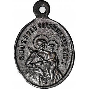 Religious Medal - Sweet Heart of Mary Be My Salvation