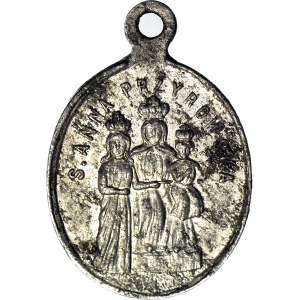 Religious medallion - the Blessed Virgin Mary of Cześtochowska / S. Anna Przyrowsca