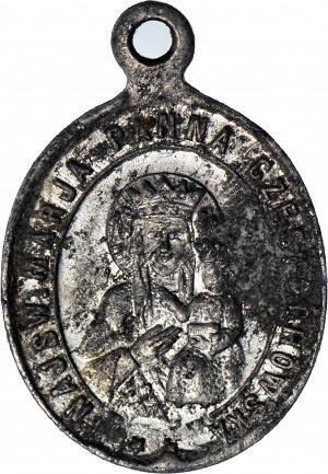 Médaille religieuse - Vierge Marie de Cześtochowska / S. Anna Przyrowsca
