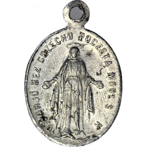 Náboženská medaila - SO Marjo Bezhriešne počatá Modli sa S N