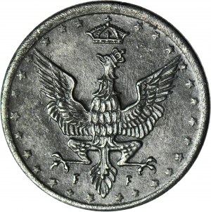 Kingdom of Poland, 5 fenig 1918, minted