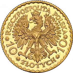 10 złotych 1925, Bolesław Chrobry, PROOFLIKE