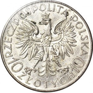 10 zlatých 1933, Sobieski, krásná