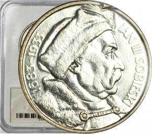 10 oro 1933, Sobieski, ca. zecca