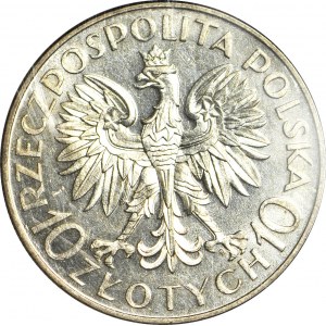 10 zlatých 1933, Sobieski, přibl. mincovna