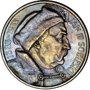 10 Zloty 1933, Sobieski, Münze