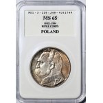 10 gold 1934, Pilsudski, STRZELECKI eagle, circa mint.