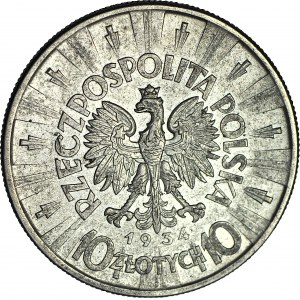 10 złotych 1934, Piłsudski, orzeł urzędowy, rzadki, piękny