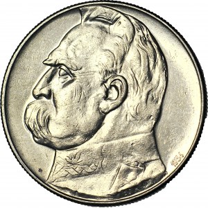 10 zloty 1934, Pilsudski, STRZELECKI EAGLE