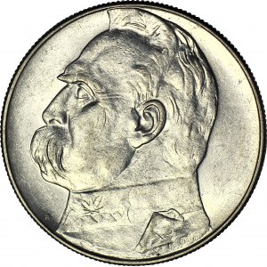 10 zlotých 1938, Piłsudski, vzácne, mincovňa