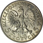 5 złotych 1932, Głowa, Londyn, piękna