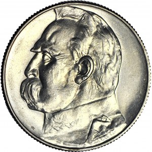 5 zlotých 1936, Piłsudski, mincovňa