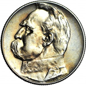 5 gold 1935, Pilsudski