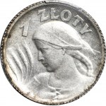1 złoty 1924, Żniwiarka, róg i pochodnia, Paryż