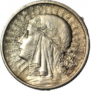 2 zlaté 1933, hlava, raženo