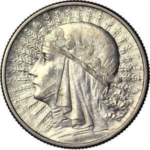 2 złote 1933, Głowa, piękna