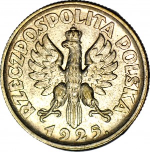 1 złoty 1925 Żniwiarka (Londyn), mennicza