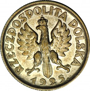1 gold 1925 Harvester (London), minted