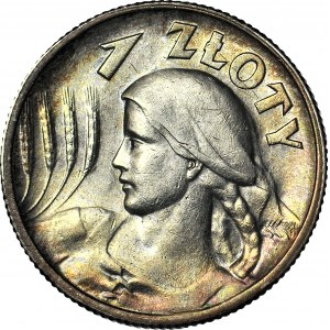 1 złoty 1925 Żniwiarka (Londyn), piękna