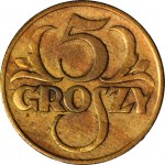 5 groszy 1928, piękne