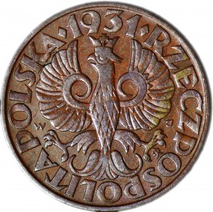 5 Pfennige 1931, schön