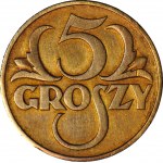 5 penny 1934, raro vintage, bellissimo