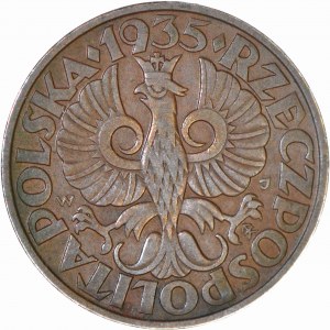 5 penny 1935