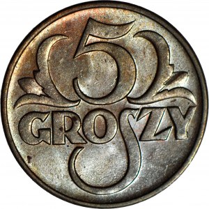 5 groszy 1939, menthe