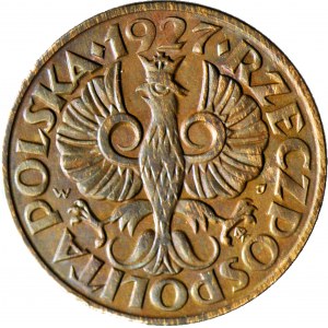 2 Pfennige 1927, schön