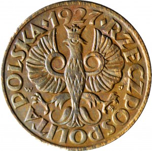 2 Pfennige 1927, schön