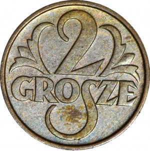 2 penny 1936, zecca