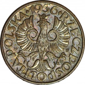 2 pennies 1936, neufs