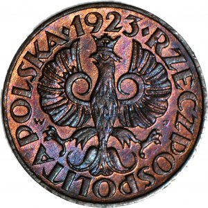 1 penny 1923, mint, exquisite
