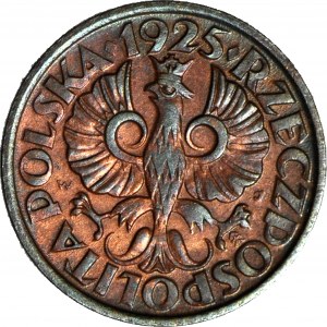 1 haléř 1925, mincovna