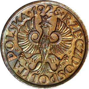 1 cent 1928, mincovňa