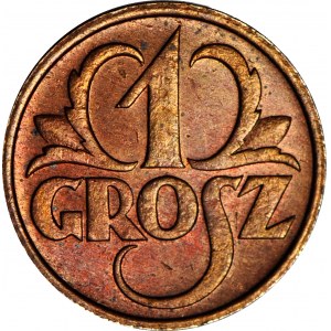 1 penny 1930, mint, rare vintage