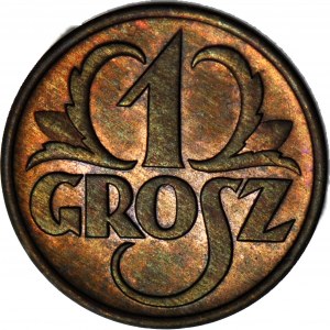 1 penny 1937, non oblitéré