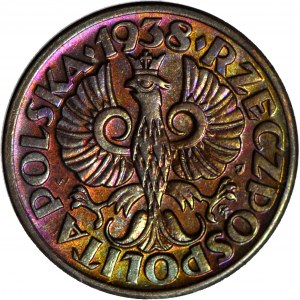 1 haléř 1938, mincovna