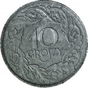 10 groszy 1923, Okupacja, piękne