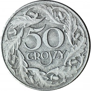 50 groszy 1938 nieniklowane