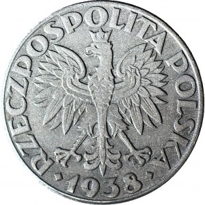 50 grošov 1938 neobalené