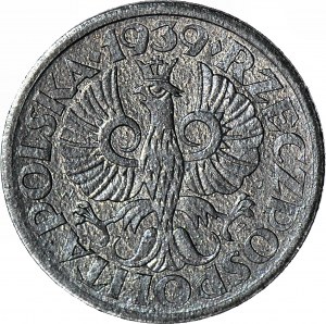 1 cent 1939, okupácia, mincovňa