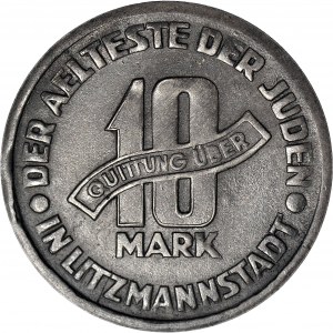 Ghetto, 10 Marek 1943, Al-Mg, mincovňa, odroda 2/2, svetlá verzia