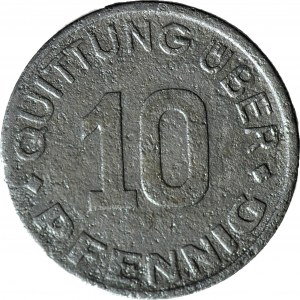 RR- Ghetto, 10 Fenig 1942, circulated